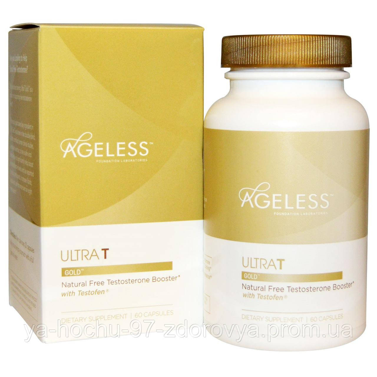 

Ageless Foundation Laboratories, UltraTGold, 60 Capsules