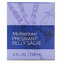 Motherlove, Целебная мазь для живота при беременности, 4 унции (118 мл)