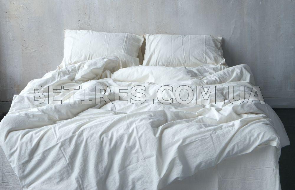 

Комплект постельного белья 200x220 LIMASSO SNOW WHITE STANDART молочный