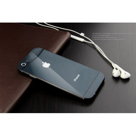Чехол Накладка металлическая Apple для IPhone 6 Plus/6S Plus Grey