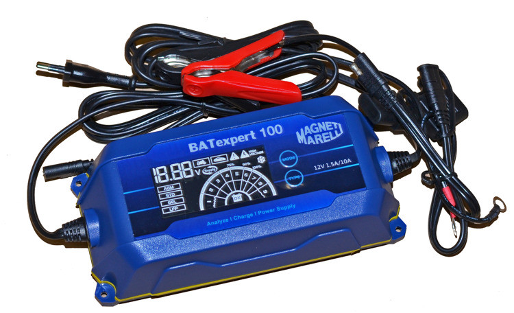 

Зарядное устройство для АКБ с ЖК-дисплеем BatExpert 100 (10A / 12V)