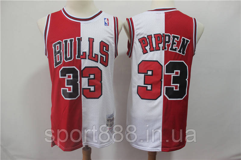 

Вышивка мужская майка Chicago Bulls Pippen №33(Пиппен )