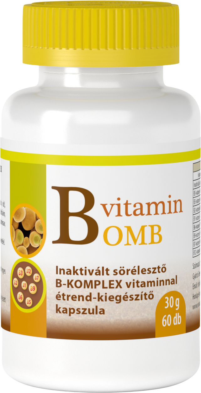 

Витамины группы В BiYovis 60 капсул Vitamin Bomb BIONET Венгрия