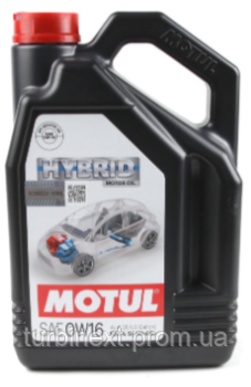 

Масло 0W16 MOTUL 333207 Hybrid (4L) (107154)