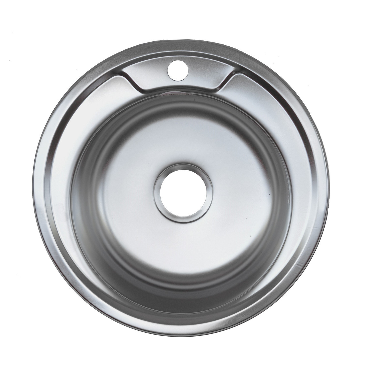  кухонная мойка Platinum 450 Decor 0,6мм круглая: продажа, цена .