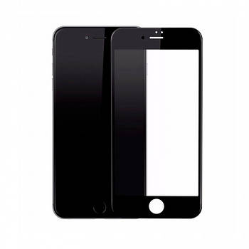 Захисне скло для iPhone 8 5D чорне