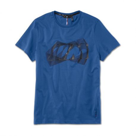 

Оригинальная мужская футболка BMW M Logo T-Shirt, Men, Marina Bay Blue Розмір M