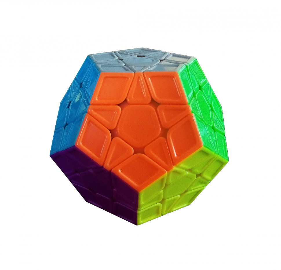 

Кубик X-Man Megaminx (Sculpture Stickerless) 0934C-4 (8 см) ТМ QiYi / Royaltoys, Разноцветный