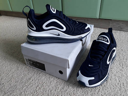 Мужские кроссовки Nike Air Max 720 Blue/White синие белые