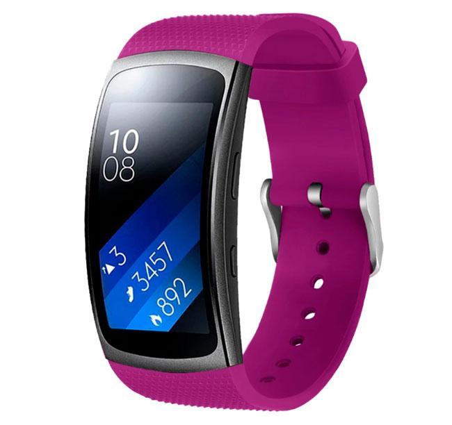 

Силиконовый ремешок Primo Classic Shape для Samsung Gear Fit 2 / Fit 2 Pro (SM-R360 / R365) - Purple