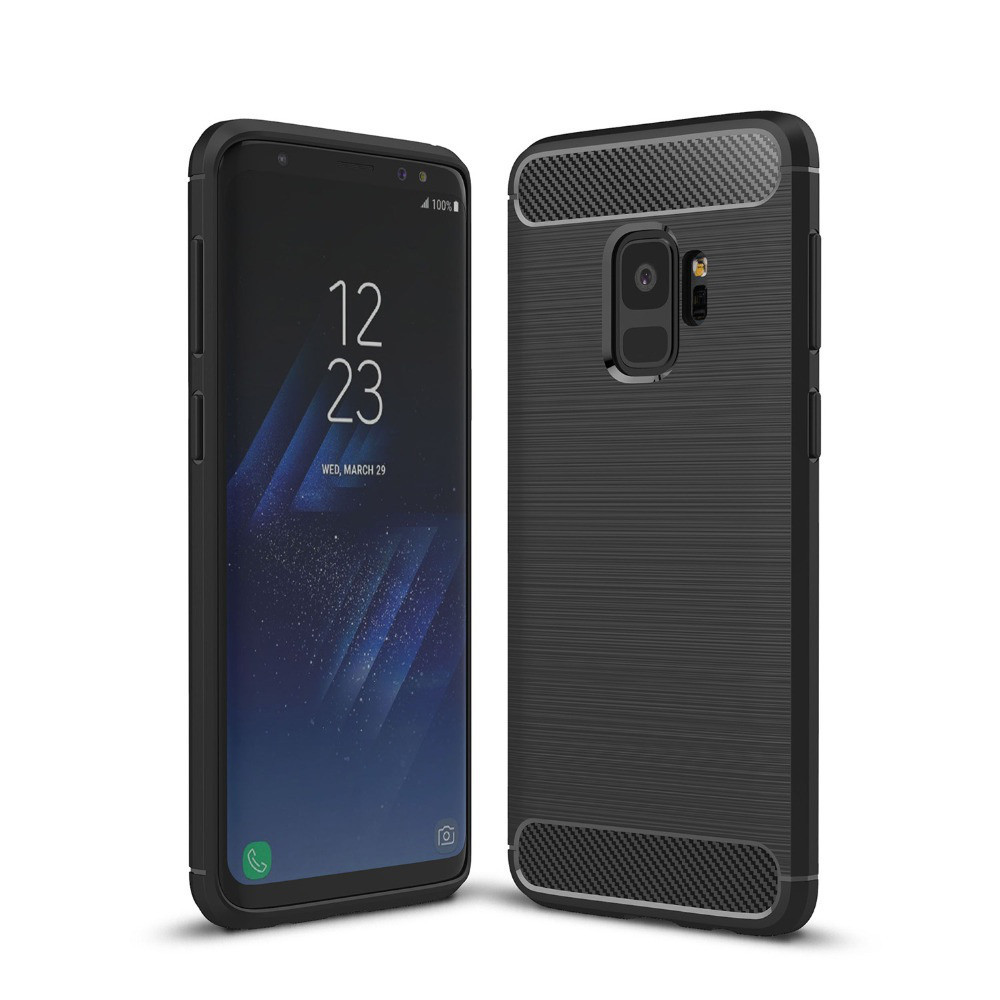 

Чехол PRIMO Carbon Fiber Series для Samsung S9 Plus (SM-G965) - Black, Черный