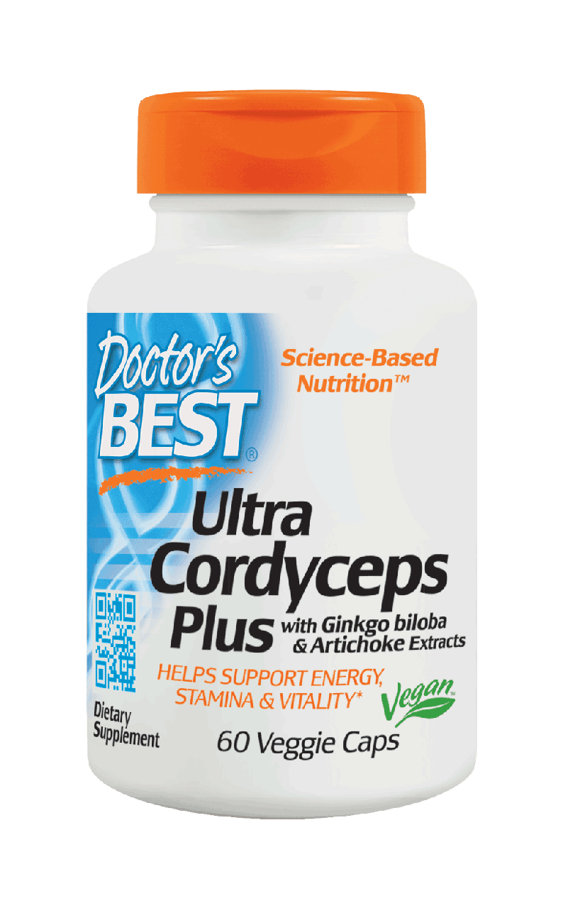 

Кордицепс добавка Doctor's Best Ultra Cordyceps Plus 60 вег. капсул