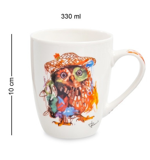 

Набор из 2 чашек Сова в шляпе 330 мл MUG-175С-2