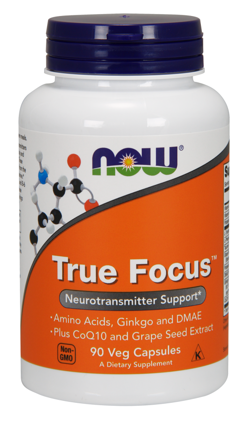 

Улучшение работы мозга NOW Foods True Focus 90 вег. капсул