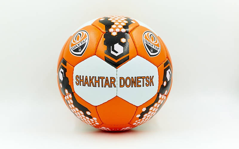 М'яч футбольний №5 Шахтар Донецьк 5 шарів ПВХ (футбольний м'яч)