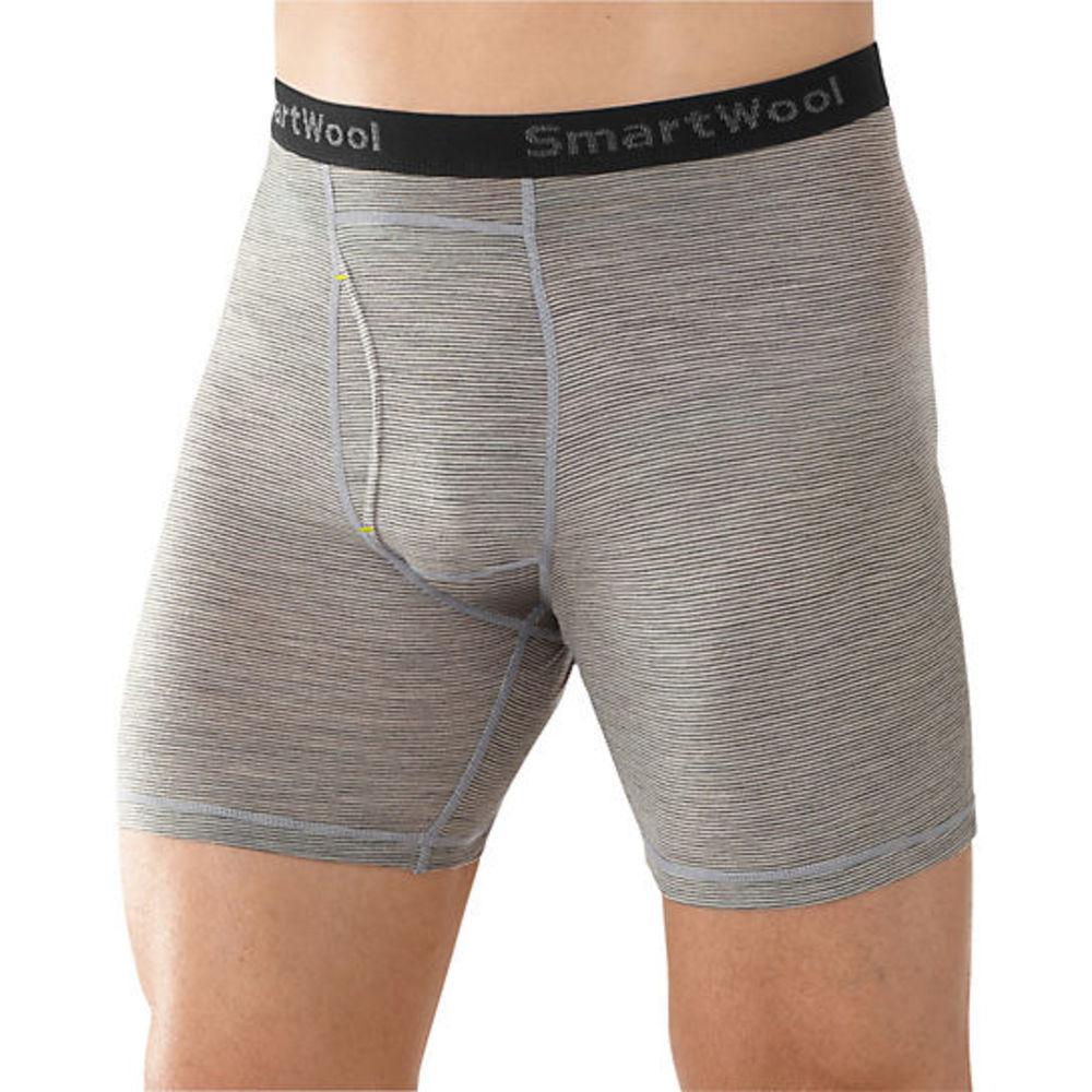 

Мужские боксеры Smartwool Men's NTS Micro 150 Pattern Boxer Brief Silver Grey, L, Серый