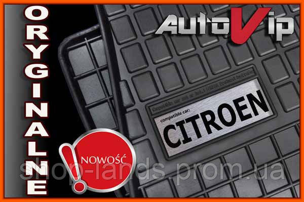 

Резиновые коврики CITROEN C4 2011- с логотипом