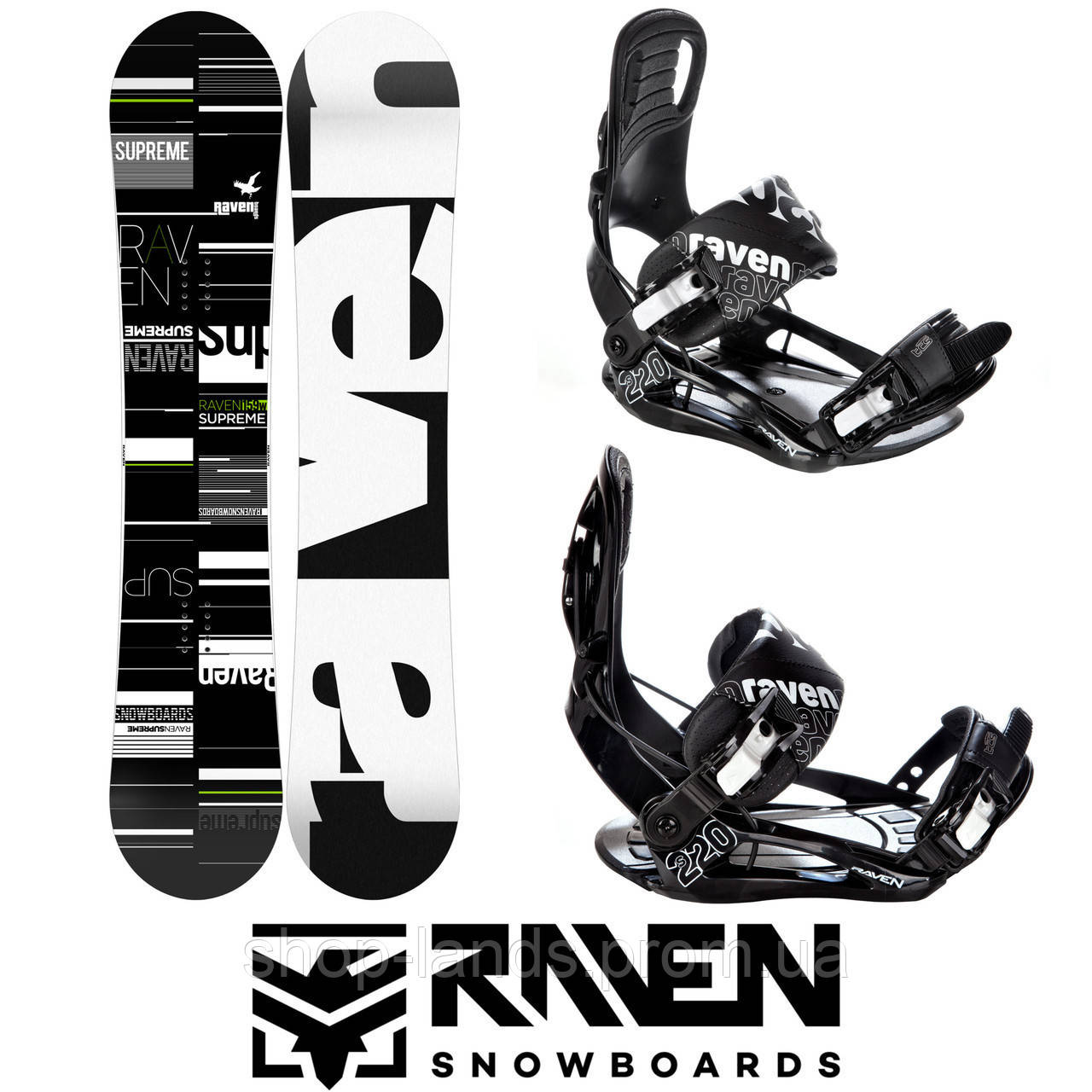 

Сноуборд RAVEN SUPREME 157 см