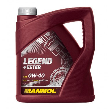 

Моторное масло Mannol Legend+Ester SAE 0W-40 A3/B3/B4 4 л