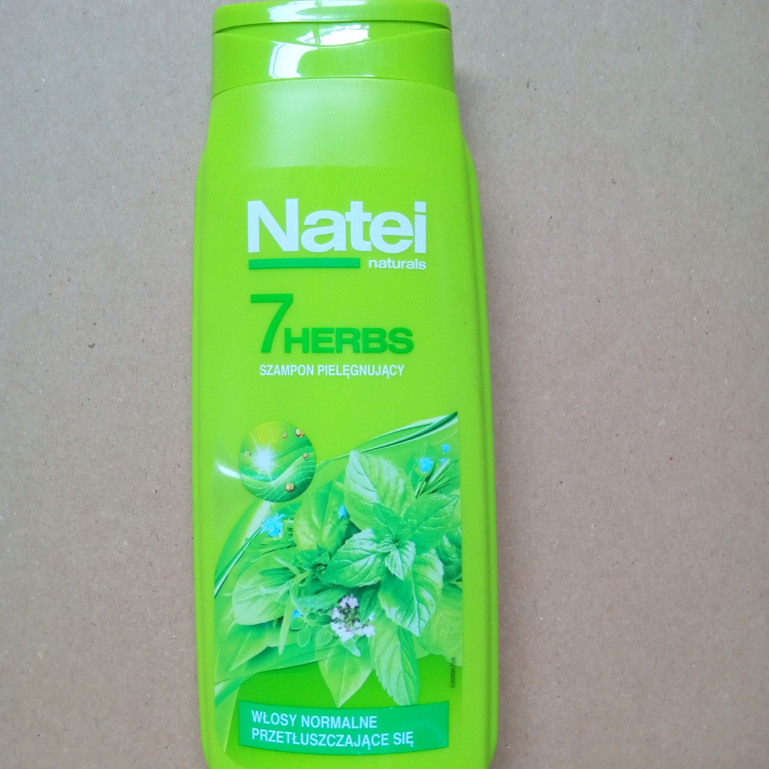 Шампунь Natei 7 Herbs 400ml Натей 7 трав 400мл  для нормального волосс