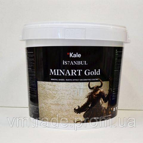 

Штукатурка декоративная травертин, Kale Minart Gold, 25кг