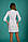 Красивий жіночий медичний халат SM 9151 Karmelita 42-54 р габардин, фото 4