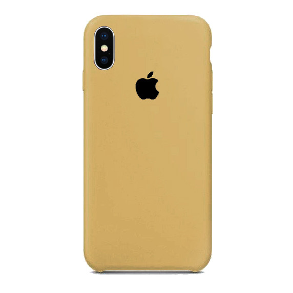 

Чехол накладка xCase для iPhone XS Max Silicone Case gold