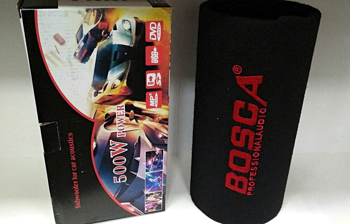 Сабвуфер активный BOSCA 5" купить дешево Сабвуфер активный BOSCA 5" в машину сабвуфер 29*15 см стильный фазоинвертором