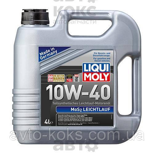 

Моторное масло полусинтетическое LIQUI MOLY MoS2 LEICHTLAUF SAE 10W-40 4L