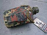 Фляга армійська "US Army bottle" 1 л пластикова в чохлі, флектарн . Німеччина Макс Фукс., фото 3