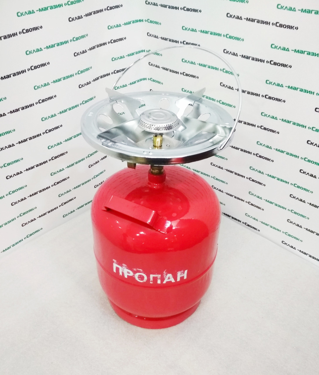 

Горелка газовая "Intertool" 8 л. (Печка для туризма).