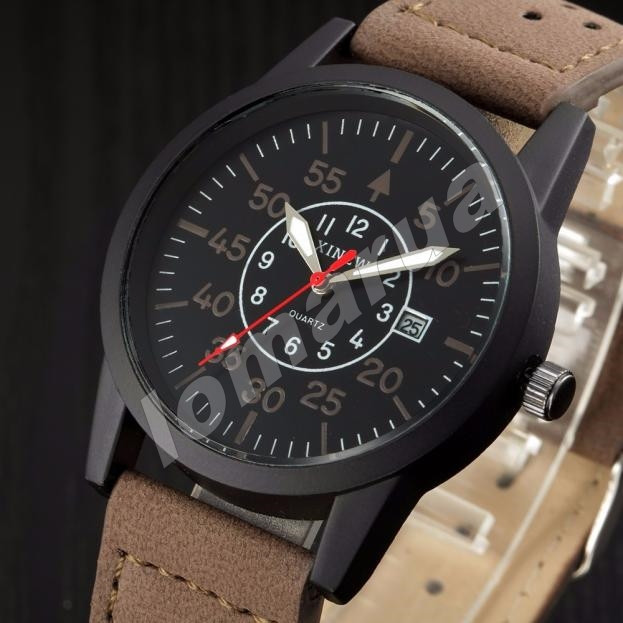 Мужские кварцевые часы в стиле милитари XiNew Brown 117Нет в наличии