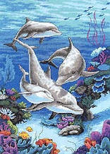 Набір для вишивання Dimensions 03830 The Domain Dolphins