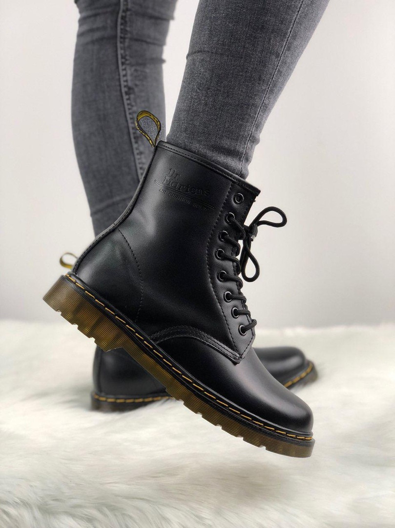 

Женские ботинки без меха Dr Martens 1460 Black р.36-45, Черный