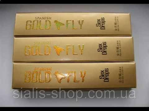 

Женский возбудитель, Шпанская Мушка Gold fly (3 шт. в комплекте), афродизиак для женщин