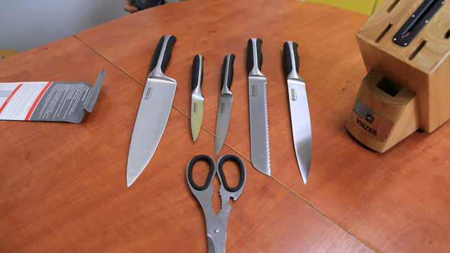 Набір ножів Vinzer Chef 89119 (7пр.) 
