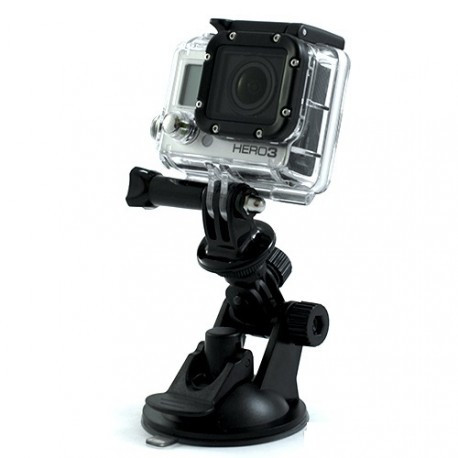 Крепление присоска Mini Suction Cup 7 см + Tripod для GoPro