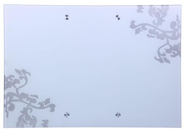 Стол Мишель 2000-1200х800х770 База белый, Стекло белый (Фото 7)