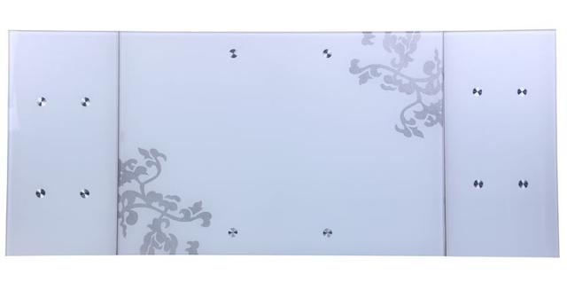 Стол Мишель 2000-1200х800х770 База белый, Стекло белый (Фото 8)