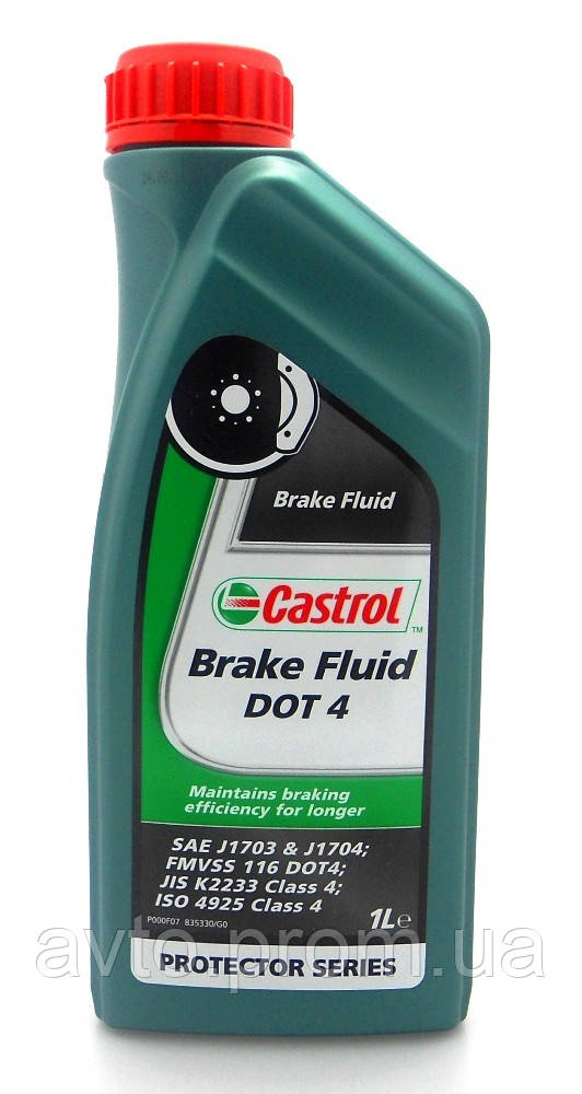 

Тормозная жидкость Castrol Brake Fluid DOT 4 (1л)
