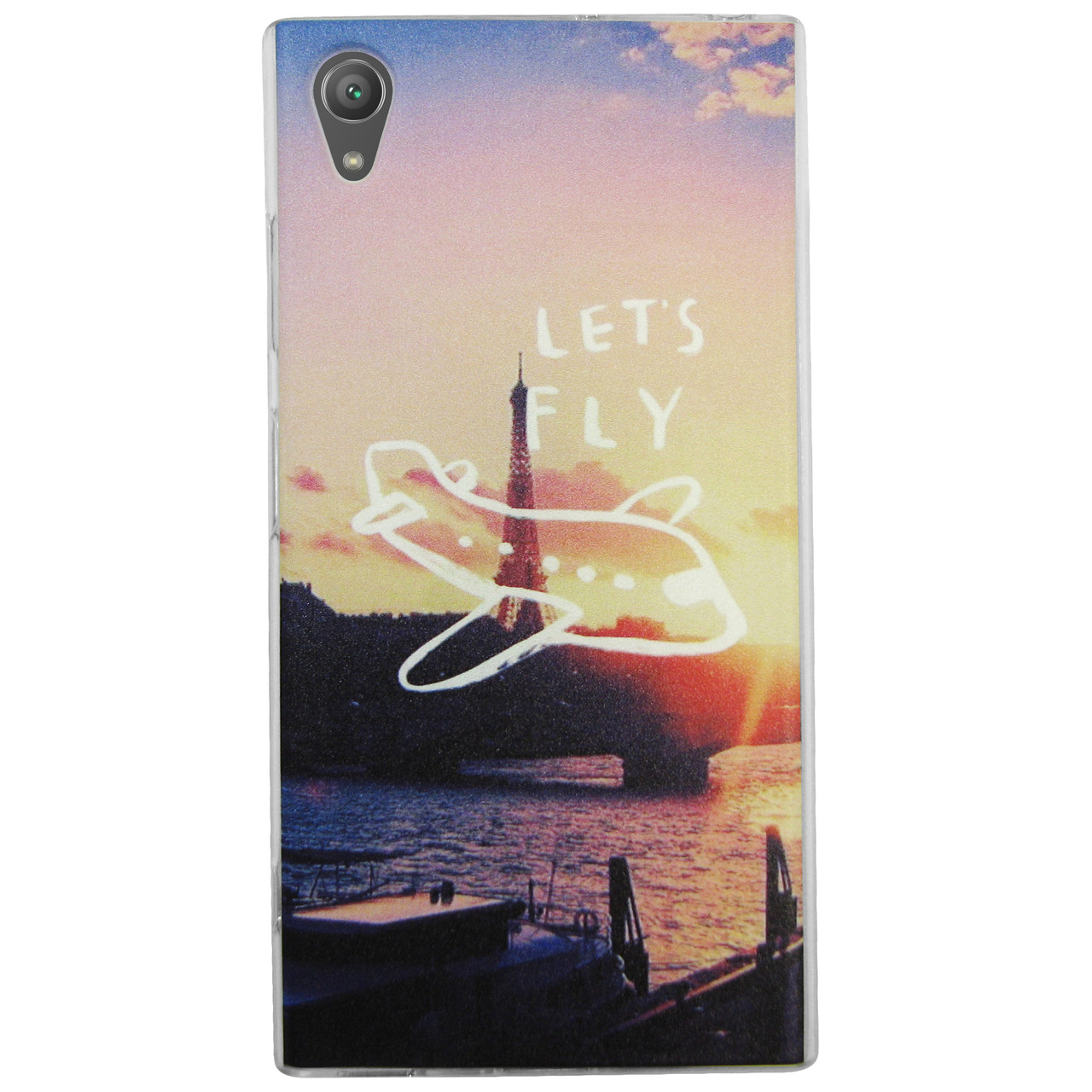 

Чехол с рисунком Printed Silicone для Sony Xperia Z5 Париж