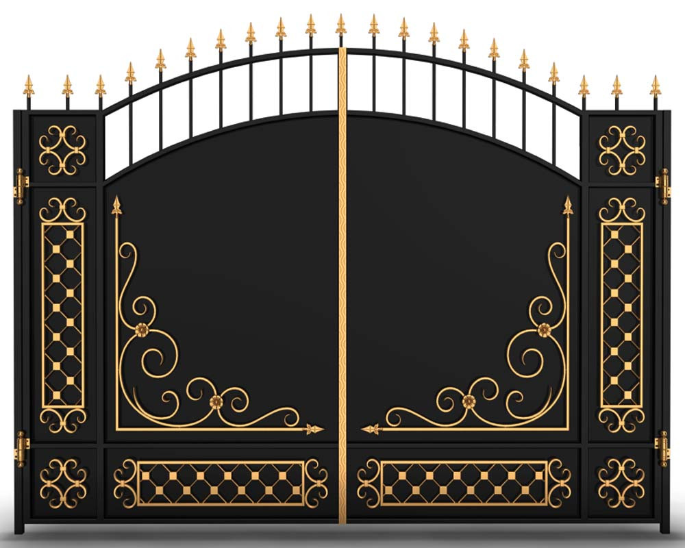 Купить ворота от производителя. Кованые ворота Династия скл. Кованые ворота Ишеева. Стильные кованые ворота. Ворота с орнаментом.