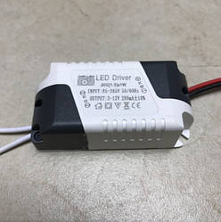 Драйвер для світлодіодів LED-(1-3)х1W IP20 (пластиковий) Код.58999