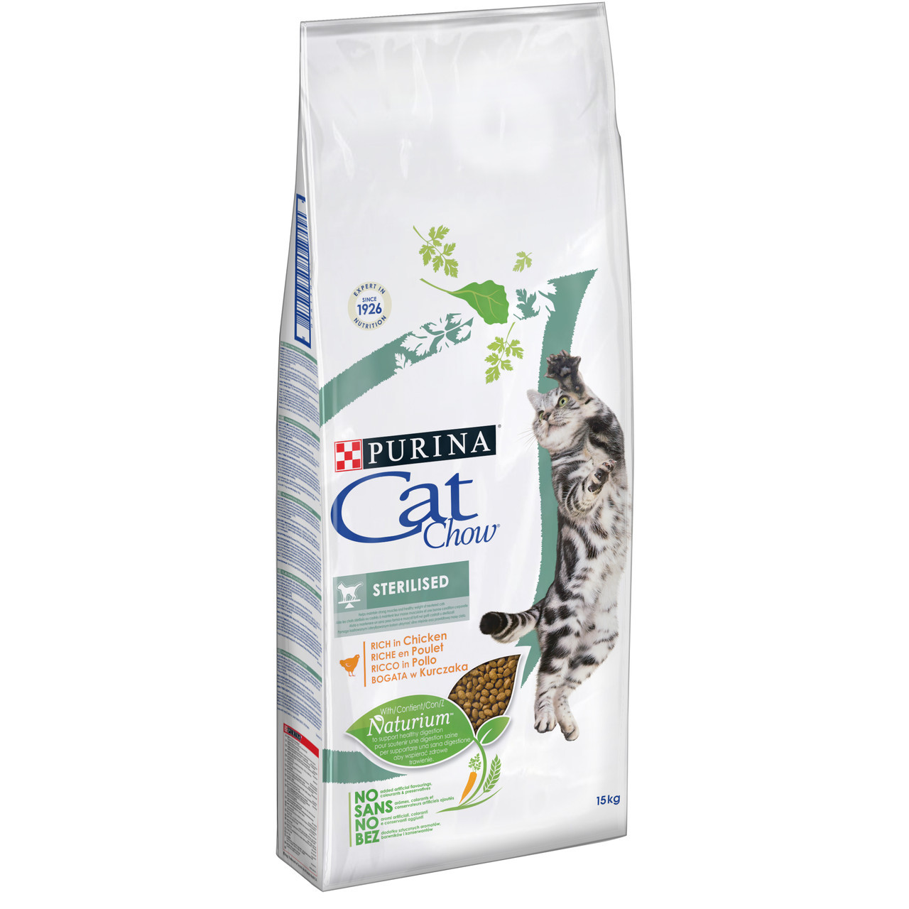 

Сухой корм Cat Chow Sterilised для стерилизованных котов, 15 кг