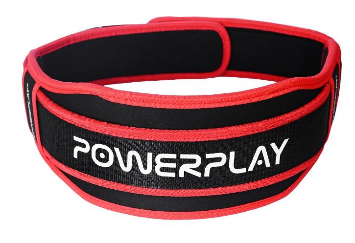 

Пояс атлетический PowerPlay black/red неопреновый XL