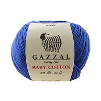 Gazzal Cotton Baby № 3421 ультрамарин, фото 1