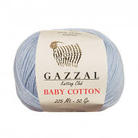 Gazzal Baby Cotton № 3429 голубой