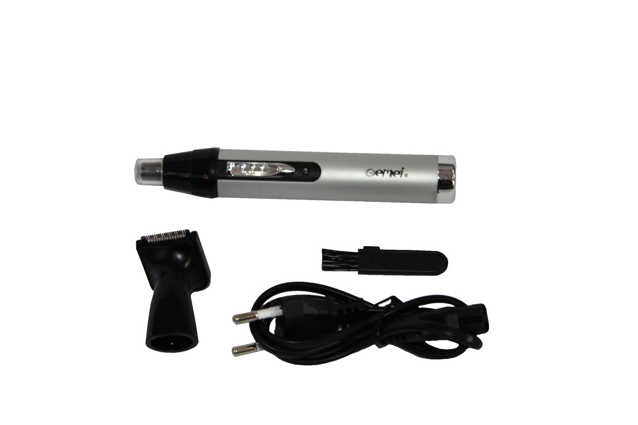 Тример-ручка с колпаком Gemei GM-3105 2в1 для бороды носа и ушей универсальная машинка