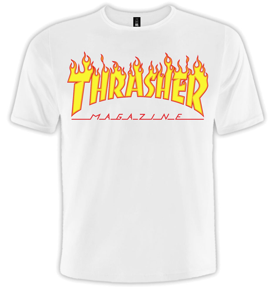 

Футболка Thrasher (белая футболка), Размер L