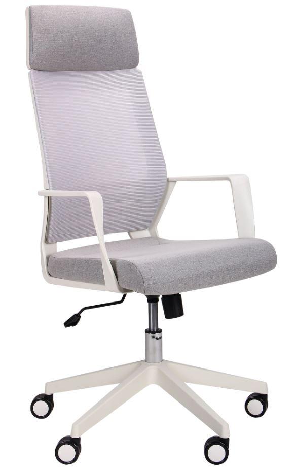 Кресло Twist white светло-серый